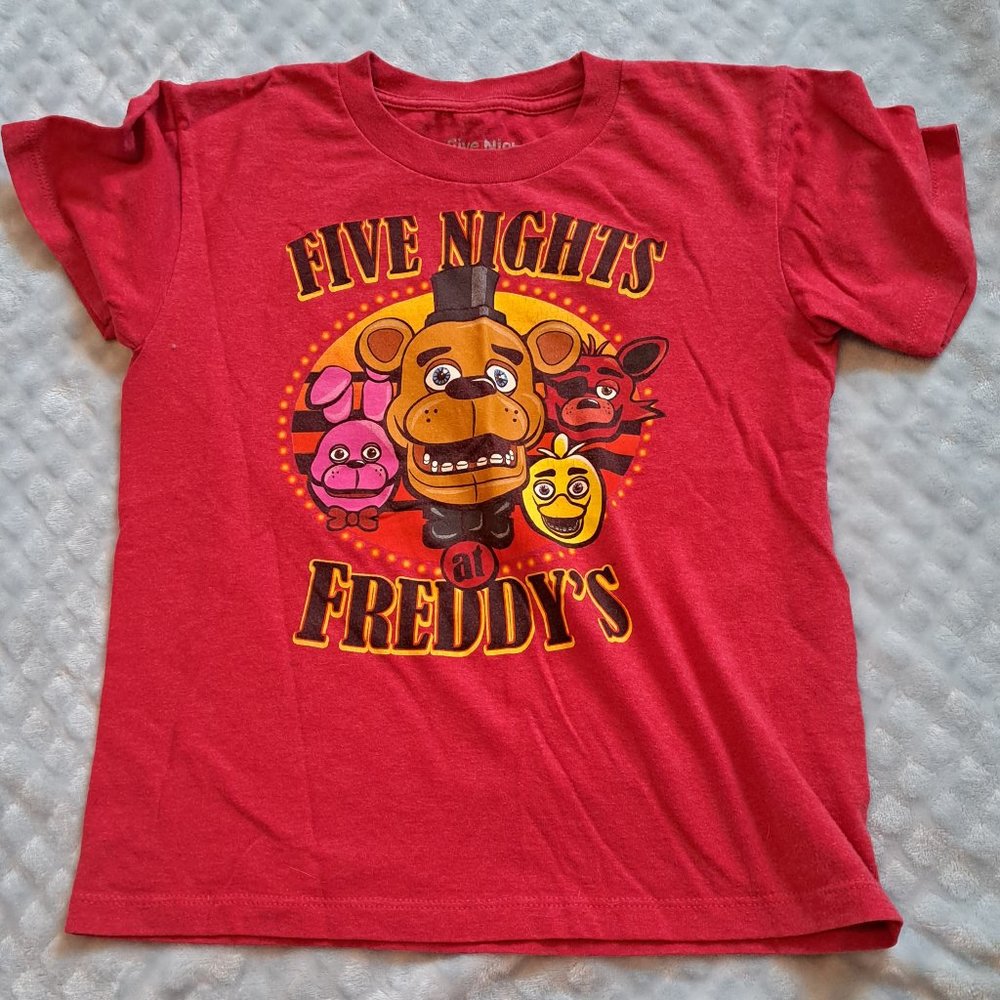 RED FIVE NIGHTS AT FREDDY'S TEE